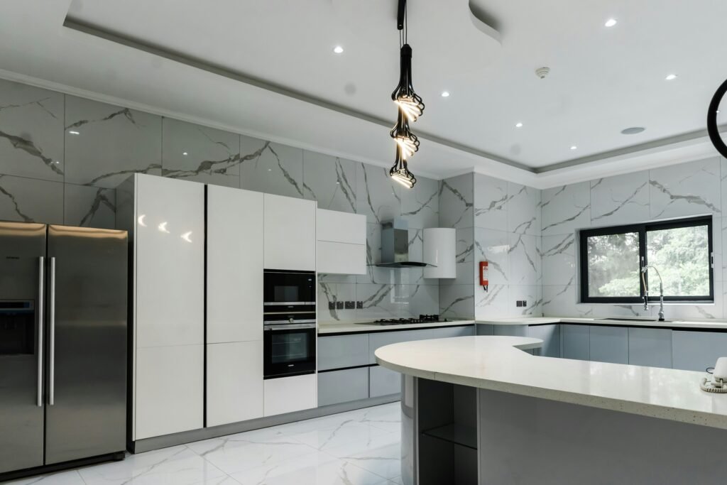 Enhance Your Kitchen Island with Sleek and Modern Lights